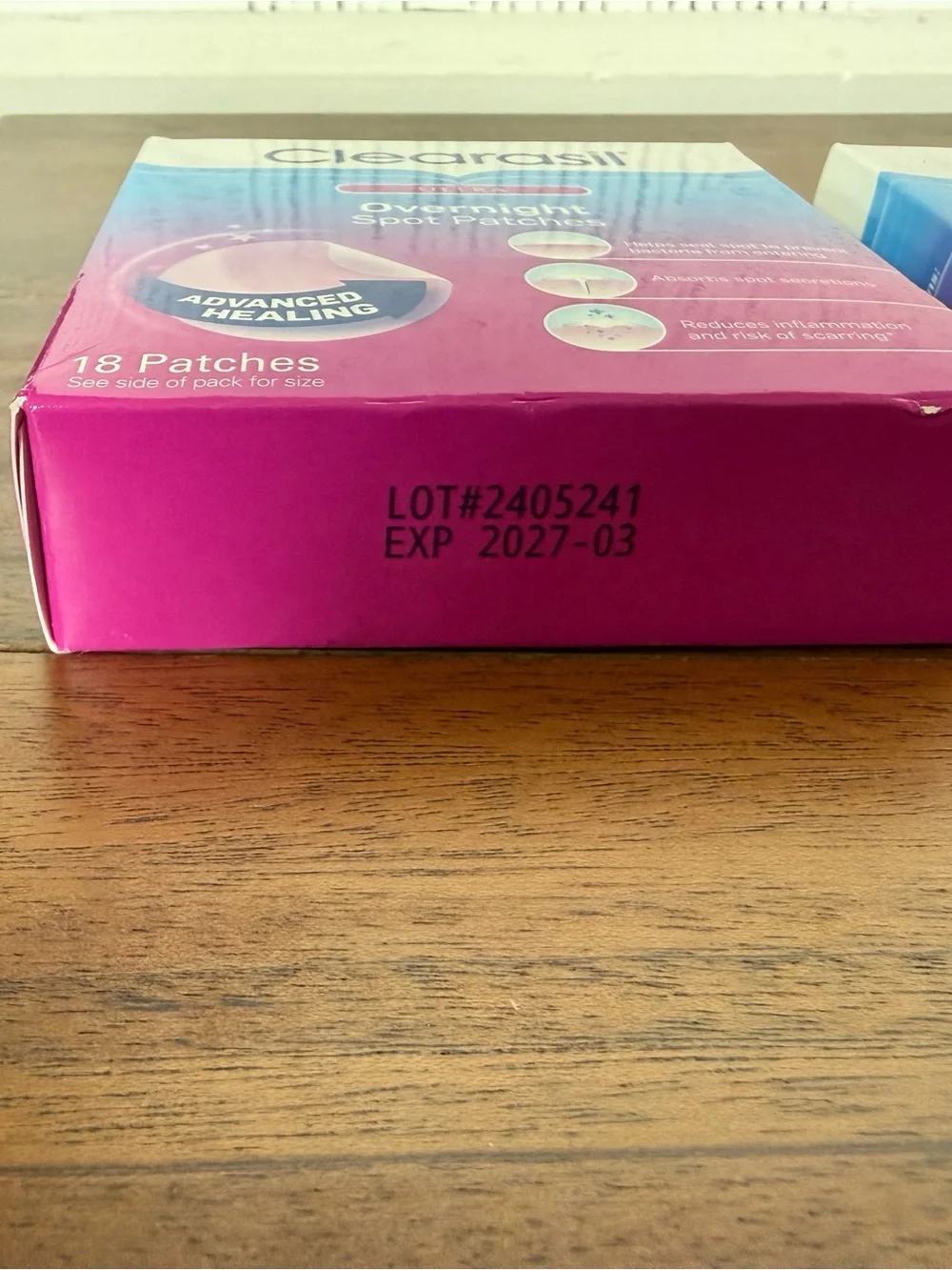 3-pack Clearasil Ultra Overnight Spot Patches (18 count) New Sealed